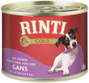 Rinti Gold konservi suņiem ar zosi 185g